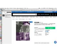 Michel Pellegrino Le Saxophone New Orléans