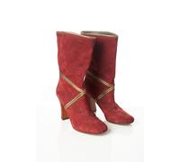 michel perry chaussures femme de couleur rouge