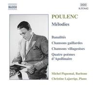 Michel Piquemal - Melodies: Banalites / Montparnasse / Rosamonde [New CD]