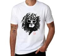 Michel-Polnareff-T-Shirt-Graphics-t-Shirt-Tee-Shirt-Plain-t-Shirt-Mens-Graphic-t