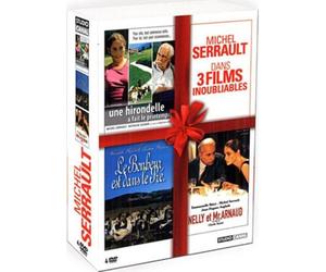 Michel Serrault - Coffret : Une hirondelle a fait le printemps + Le bonheur est dans le pré + Nelly et Mr. Arnaud