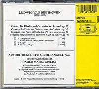 Benedetti-Michelangeli – Concerto pour piano n°3 (Beethoven) – Deutsche Grammophon