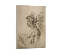 Michelangelo Buonarroti Cléopâtre Décoration murale sur toile 40 x 60 cm