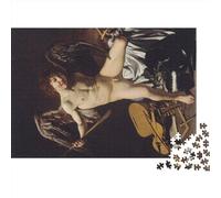 Michelangelo Caravaggio Art Puzzles 1000 Pièces, Peinture à l'huile Puzzle 3D Bricolage Moderne Art Mural Cadeau Unique Home Decor, Musée Puzzle