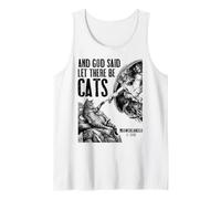 Michelangelo Création de Chats drôle Classique Dieu Amoureux des Chats Débardeur