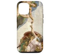 Michelangelo Creation Of Adam Sixtine Chapel Art Coque de téléphone Coque pour iPhone 12/12 Pro