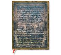 Michelangelo Handwriting Embellished Manuscripts Collection Ultra Lined Softcover Flexi Journal Elastic Band Closure by Paperblanks Paperblanks (Auteur)