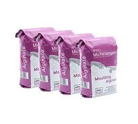 Michelangelo Moulding Alginate (4 x 450 g.) Alginate chromatique pour des impressions de haute précision. idéal pour moulages des mains ou du corps.