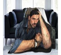 Michele Captain Mor-Rone Couverture en flanelle polaire douce pour canapé salon