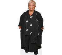Michele Mathy (Black Outfit) Silhouette en Carton Taille Mini
