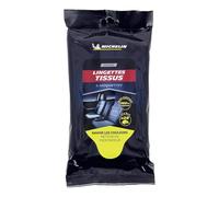 MICHELIN 008890 28 Lingettes Nettoyantes Tissus et Moquettes Voiture, Nettoie et Ravive Les Couleurs, sans Traces, 100% Viscose