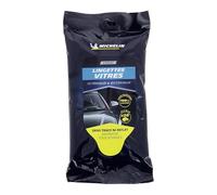 MICHELIN 008891 28 Lingettes Nettoyantes Vitres Voiture, Nettoie et Dégraisse, sans Traces ni Reflets, 100% Viscose