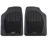 MICHELIN 009074 2 Tapis Avant Caoutchouc/Moquette, Noir