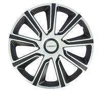 Michelin 009114 Set de 4 Enjoliveurs pour Jantes 15" Pouces - NVS 42 Bicolore - Effet Jante Aluminium - Résistants aux Chocs et aux Intempéries - Compatibles Voitures avec Jantes Acier ou Tôle