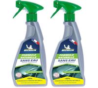 MICHELIN 009172 Nettoyant sans Eau, Lavage Voiture, Formule Naturelle, 500 ML (Lot de 2)