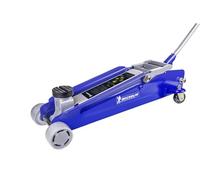 MICHELIN 009555 Cric Hydraulique Maxi Levage 2,25T - Hauteur 150-530 mm - Châssis Extra Long et Bras 70 cm - Idéal SUV, 4x4, Camping-Car, Utilitaires - Protection, Roues Pivotantes, Rangement Écrous
