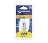 Ampoule H1 LIFE+100% 55W - MICHELIN -Feu de croisement, route, antibrouillard.