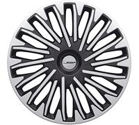 4 Enjoliveurs Michelin Nvs 2022b Noir Aspect Poli 16 Pouces