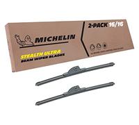 Michelin 19-1616SUBA Stealth Ultra Twin Pack 16 inch Wiper Blade Fits Select Chevrolet, Jeep, Ford, GMC, Dodge, Hummer, Pontiac, Volkswagen, Volvo, Mercedes-Benz, Model Years (2 Pack)