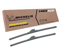 Michelin 19-2221SUBA Stealth Ultra Twin Pack 22 & 21 inch Wiper Blade Fits Select Jeep, Toyota, Dodge, Honda, Chevrolet, Ford, Cadillac, Nissan, Porsche, Saturn, Model Years (2 Pack)