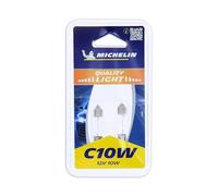 MICHELIN 2 Ampoules Navettes C10W ampoules pour éclairage intérieur