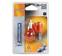Michelin Ampoules pour clignotants PY21W poirettes ambrées 12V Lot de 2