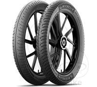 Michelin Pneu scooter Moto City Extra 52S TL Avant/Arrière Argenté 3.00 / R18
