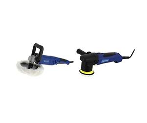 MICHELIN 8525 Polisseuse lustreuse Pro 230V-Diamètre 180 mm & Polisheuse Orbitale 230V Diamètre 75 mm