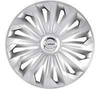 Michelin 92001 Kit d'enjoliveurs Modèle 43RC, 4 pièces, 35,56 cm (14 pouces) avec système réflecteur N.V.S., argentés