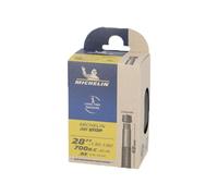 MICHELIN A3 Airstop Camera d'aria Unisex Adulto, Nero, 48 mm