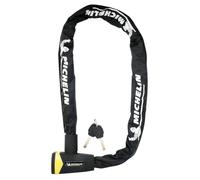 MICHELIN - Antivol Chaîne à Clés 100 cm Ø 8 mm - Résistant au Crochetage et Perçage - Design Inspiré des Pneus Protection en Polyester - Idéal pour Vélo et Arrêt Longue Durée