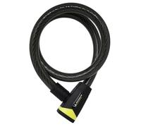 MICHELIN - Antivol Spirale à Clés 120 cm Ø 25 mm - Acier Tressé Ultra Résistant - Protection Maximale pour Vélo - Design Inspiré des Pneus 2 Clés Incluses - Support de Montage Offert