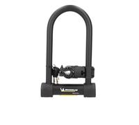 MICHELIN - Antivol U SRA à Clés - Dimensions 112 x 240 mm - Diamètre 18 mm - Support Inclus - Sécurité 10/10 - Idéal Motos, Vélos, e-Trottinettes - Résistance Exceptionnelle