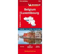Michelin Belgium Luxembourg Map