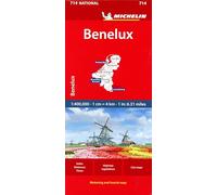 Michelin Benelux Map 714