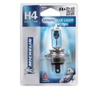 Michelin Ampoule H4 Blue Light 60/55W – 1 ampoule, feux route et croisement, lumière du jour