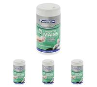 MICHELIN Boîte 40 Lingettes Mains - 008888 (Lot de 4)