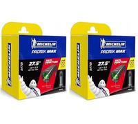 Michelin Chambre À Air B4 Protek Max - 48/62X584 Pr40, Taille Unique, Noir, 27" (Lot de 2)