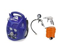 MICHELIN Compresseur d'Air Portatif MCX6U Moteur 1.5 cv - Pression Maximale 8 bar - Débit d'Air 160 l/min - 9.6 m³/h & Einhell Kit d'accessoires pour compresseur