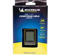 Compteur michelin sans fil 20 fonctions noir-jaune 2 positions 90? rotation (inc