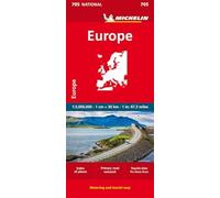 Michelin - Europe - National Map 705 - Sheet map - E245z