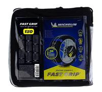 MICHELIN FAST GRIP Chaînes à neige à Montage Frontale n°130 - Véhicules Non Chaînables - Compatibles Systèmes ABS ESP - Tension Automatique - Montage en 2 Min - Adhérence Optimale sur Neige Verglas