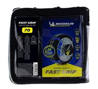 MICHELIN FAST GRIP Chaînes à neige à Montage Frontale n°70 - Véhicules Non Chaînables - Compatibles Systèmes ABS ESP - Tension Automatique - Montage en 2 Min - Adhérence Optimale sur Neige Verglas