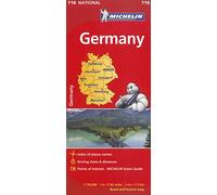 Michelin Germany/ Allemagne: 718 National, Road and Tourist Map