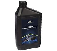Michelin Huile de Compresseur, Huile Pour Compresseur, Jusqu'à 250 Heures d'Utilisation, Grade de Viscosité ISO VG 100, Bouteille de 1L