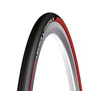MICHELIN Lithion3 Pneu de vélo route Mixte, Rouge, 700 x 25C