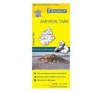Collectif Michelin – Carte départementale Aveyron, Tarn – Échelle 1/150 000 – Broché