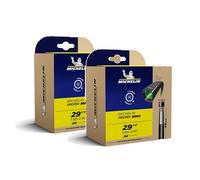MICHELIN - Lot de 2 Chambres à Air A4 Protek Max 29” 1.85-2.40 (47/61-622) Valve Presta 48mm - Anti-Crevaison Liquide Intégré - VTT 29 Pouces - Competition Line