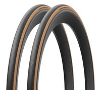 MICHELIN - Lot de 2 pneus Route Power Cup Competition Line 700C - Course Performance Haute Vitesse - Black ou Classic - Tubetype ou Tubeless Ready (TLR)