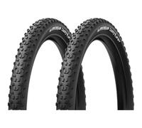 MICHELIN - Lot de Deux Pneus Tringles Rigides - Noir - Access Line - Adhérence et Longévité - pour Usage Quotidien